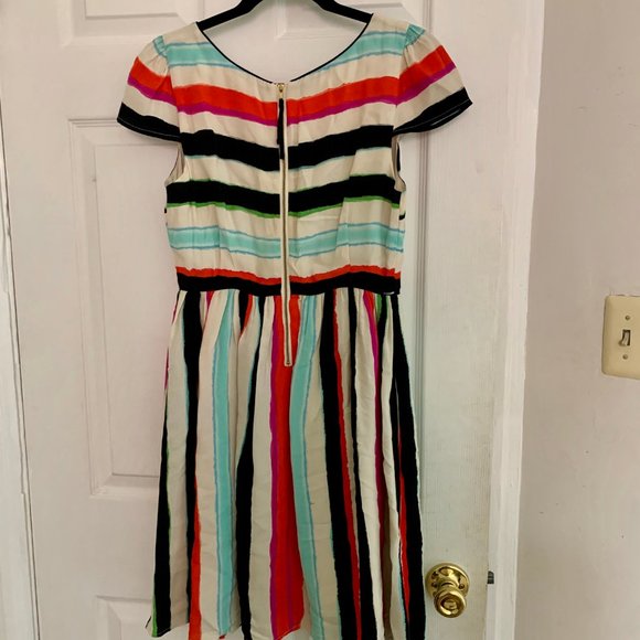 Anthropologie Maeve Striped Dress Size 2 - Picture 3 of 4